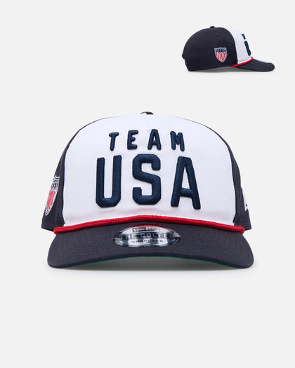 New Era Team USA Golfer Snapback White/Navy