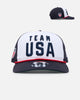 New Era Team USA Golfer Snapback White/Navy