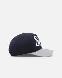 Mitchell & Ness Philadelphia 76ers 'College Twist' Pro Crown Snapback Blue/Grey