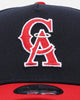 New Era California Angels 'Movie Pack'  9FORTY A-Frame Snapback Navy/Red