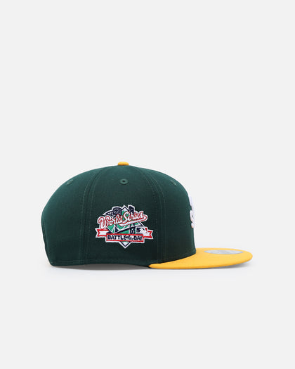 New Era Oakland Athletics 'Upside Down TMC' 9FIFTY Snapback Green