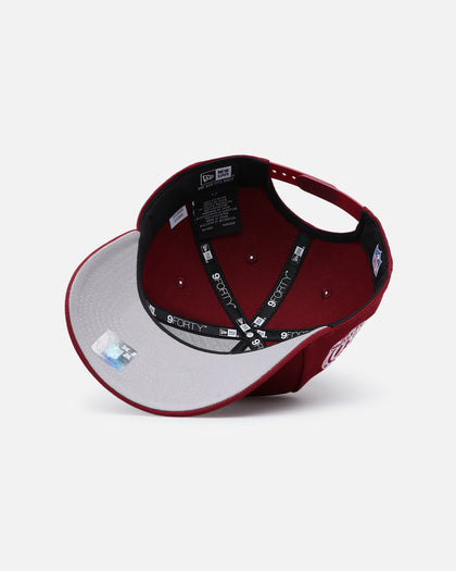 New Era Las Vegas Raiders 'Polychromatic' 9FORTY A-Frame Snapback Cardinal