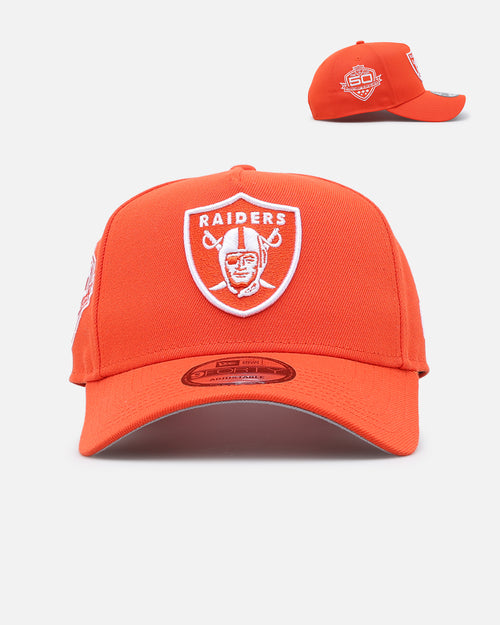 New Era Las Vegas Raiders 'Polychromatic' 9FORTY A-Frame Snapback Orange