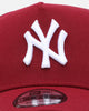 New Era New York Yankees 'Polychromatic' 9FORTY A-Frame Snapback Cardinal