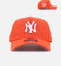 New Era New York Yankees 'Polychromatic' 9FORTY A-Frame Snapback Orange