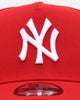 New Era New York Yankees 'Polychromatic' 9FORTY A-Frame Snapback Scarlet