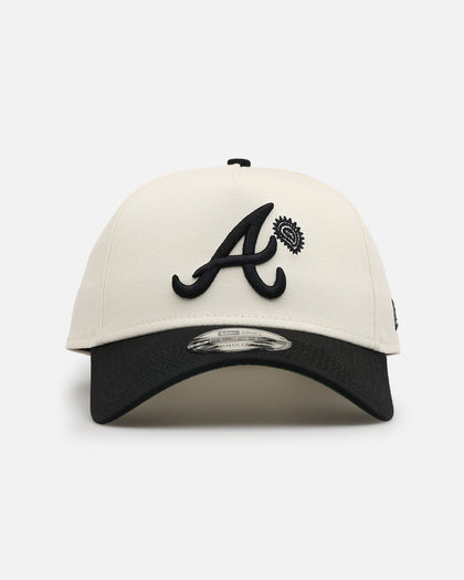 New Era Atlanta Braves 'Paisley Hit' 9FORTY A-Frame Snapback Chrome White/Black