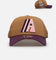 New Era Houston Astros 'Rustic Rose' 9FORTY A-Frame Trucker Snapback Wheat