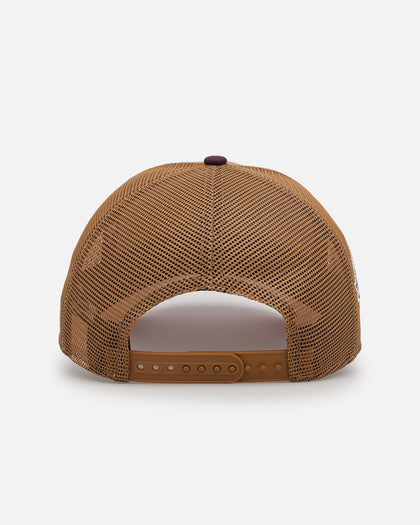 New Era San Francisco Giants 'Rustic Rose' 9FORTY A-Frame Trucker Snapback Wheat