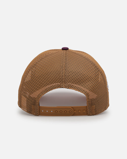 New Era San Francisco Giants 'Rustic Rose' 9FORTY A-Frame Trucker Snapback Wheat