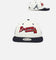 New Era X Felt Atlanta Braves 9FIFTY Snapback Chrome White