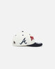 New Era X Felt Atlanta Braves 9FIFTY Snapback Chrome White