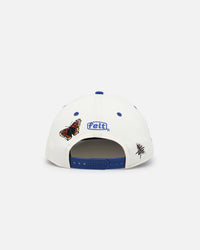 New Era X Felt Chicago Cubs 9FIFTY Snapback Chrome White