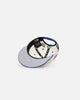 New Era X Felt Chicago Cubs 9FIFTY Snapback Chrome White