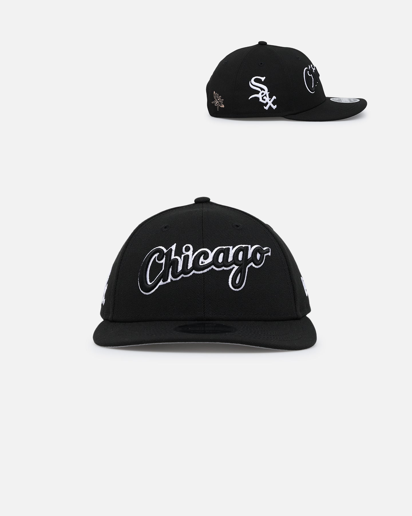 New Era X Felt Chicago White Sox 9FIFTY Snapback Black | Culture