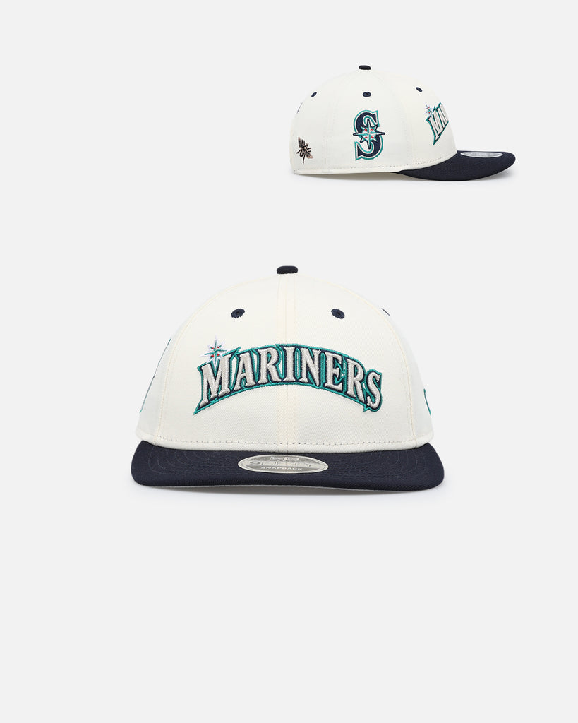 New Era X Felt Seattle Mariners 9FIFTY Snapback Chrome White Culture