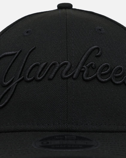 New Era X Felt New York Yankees 9FIFTY Snapback Black
