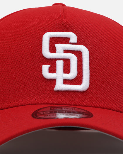 New Era San Diego Padres "Scarlet White" 39THIRTY A-Frame Stretch Fit Scarlet/White