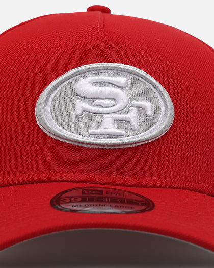 New Era San Francisco 49ers "Scarlet White" 39THIRTY A-Frame Stretch Fit Scarlet/White