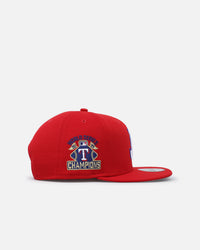 New Era Texas Rangers 'Upside Down TMC' 9FIFTY Snapback Red