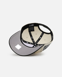 New Era Buffalo Bisons 'Chrome Upside Down Logo' 9FORTY A-Frame Snapback Chrome/Black