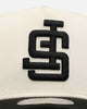New Era San Francisco Giants 'Chrome Upside Down Logo' 9FORTY A-Frame Snapback Chrome/Black