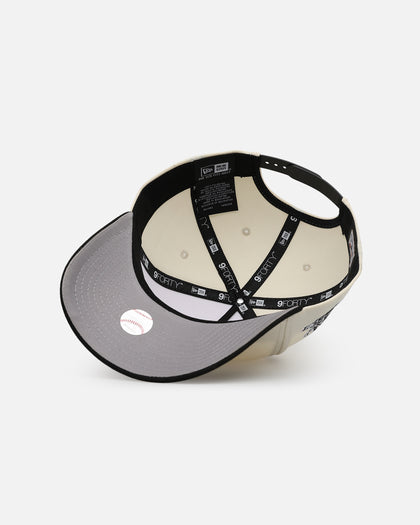New Era San Francisco Giants 'Chrome Upside Down Logo' 9FORTY A-Frame Snapback Chrome/Black