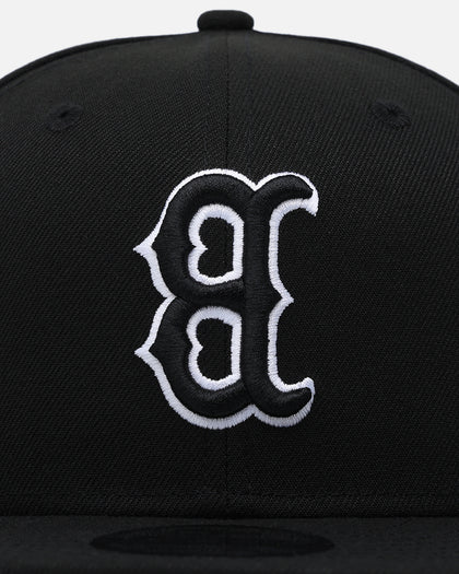 New Era Boston Red Sox 'Black & White Upside Down' 9FIFTY Snapback Black/White