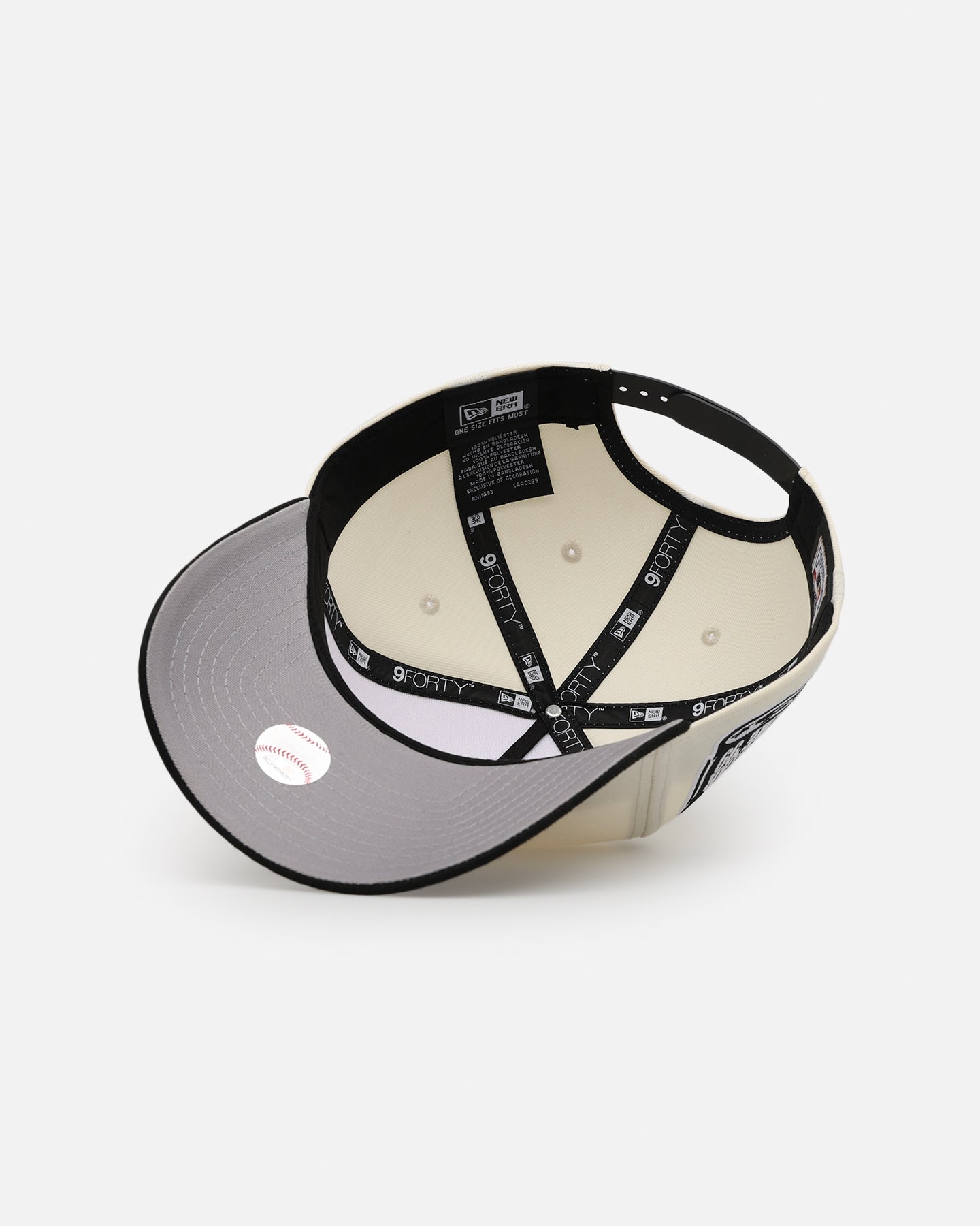 New Era Boston Red Sox 'Chrome Upside Down Logo' 9FORTY A-Frame