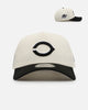 New Era Cincinnati Reds 'Chrome Upside Down Logo' 9FORTY A-Frame Snapback Chrome/Black