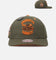 Mitchell & Ness Charlotte Hornets 'Harmony of Hues' Pro Crown Snapback Olive/Orange