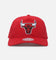 Mitchell & Ness Chicago Bulls Retro Matte Nylon Origins Snapback Red