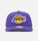 Mitchell & Ness Los Angeles Lakers Retro Matte Nylon Origins Snapback Purple