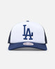 Mitchell & Ness Los Angeles Dodgers Logo Foam Trucker Snapback Blue/White