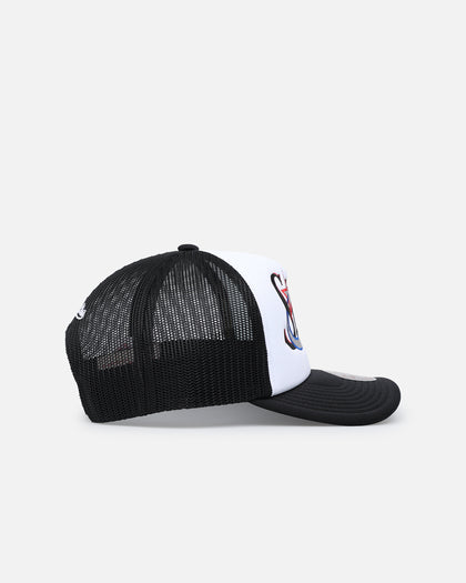 Mitchell & Ness Philadelphia 76ers Team Foam Trucker Snapback Black/White