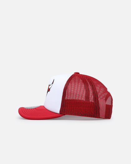 Mitchell & Ness Chicago Bulls Team Foam Trucker Snapback Red/White