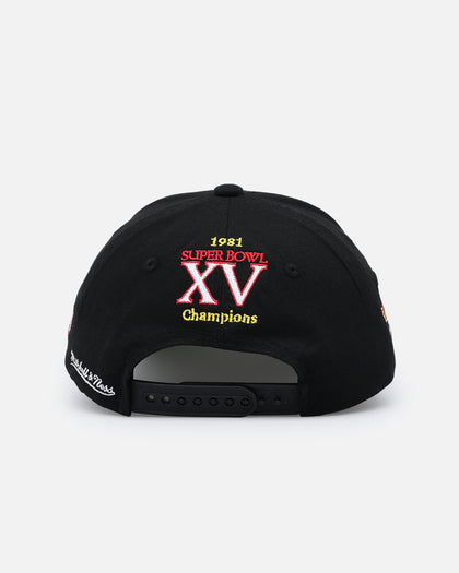 Mitchell & Ness Los Angeles Raiders Super Bowl Championship Deadstock Snapback Black