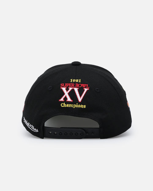 Mitchell & Ness Los Angeles Raiders Super Bowl Championship Deadstock Snapback Black