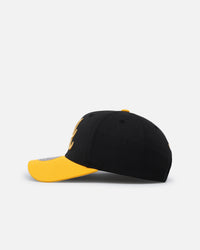 Mitchell & Ness Atlanta Braves "Enter The Dragon" Pro Crown Snapback Black/Ochre