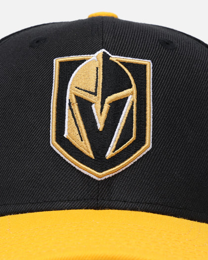 Mitchell & Ness Vegas Golden Knights "Enter The Dragon" Pro Crown Snapback Black/Ochre