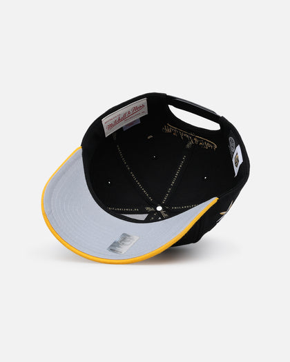 Mitchell & Ness Vegas Golden Knights "Enter The Dragon" Pro Crown Snapback Black/Ochre