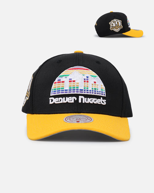 Mitchell & Ness Denver Nuggets "Enter The Dragon" Pro Crown Snapback Black/Ochre