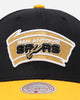 Mitchell & Ness San Antonio Spurs "Enter The Dragon" Pro Crown Snapback Black/Ochre