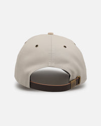 New Era Atlanta Braves 'Cream Suede' 9FORTY A-Frame Strapback Stone/Oatmilk