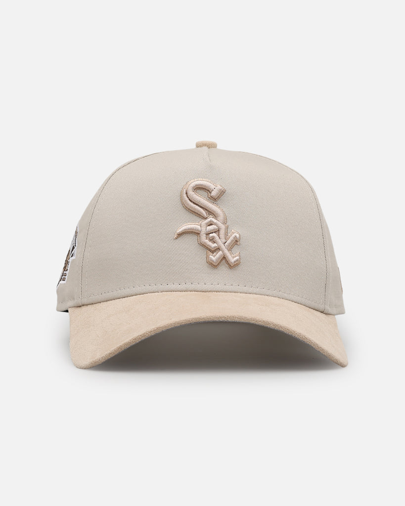 New Era Chicago White Sox 'Cream Suede' 9FORTY A-Frame Strapback