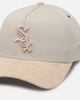 New Era Chicago White Sox 'Cream Suede' 9FORTY A-Frame Strapback Stone/Oatmilk