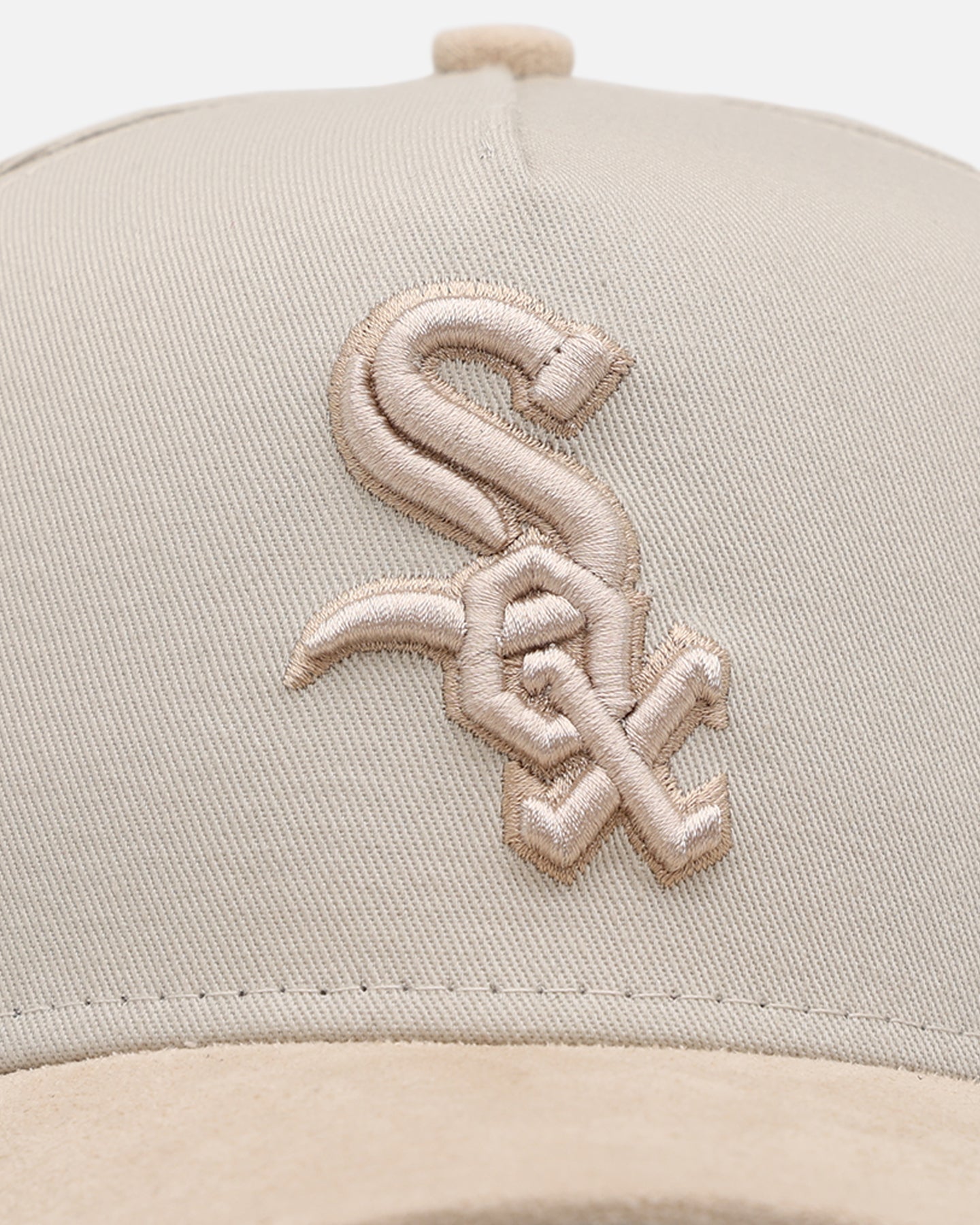 New Era Chicago White Sox 'Cream Suede' 9FORTY A-Frame Strapback