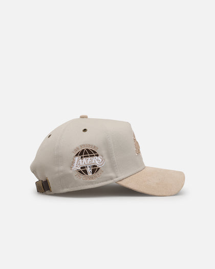 Casquette New Era Trucker A-Frame Los Angeles Lakers – Gris Pierre, Taille Unique