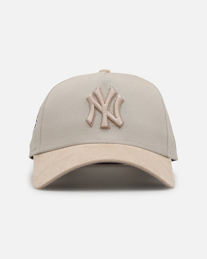 New Era New York Yankees 'Cream Suede' 9FORTY A-Frame Strapback