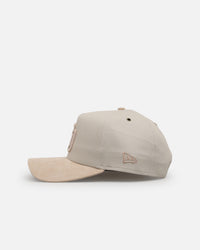 New Era San Diego Padres 'Cream Suede' 9FORTY A-Frame Strapback Stone/Oatmilk
